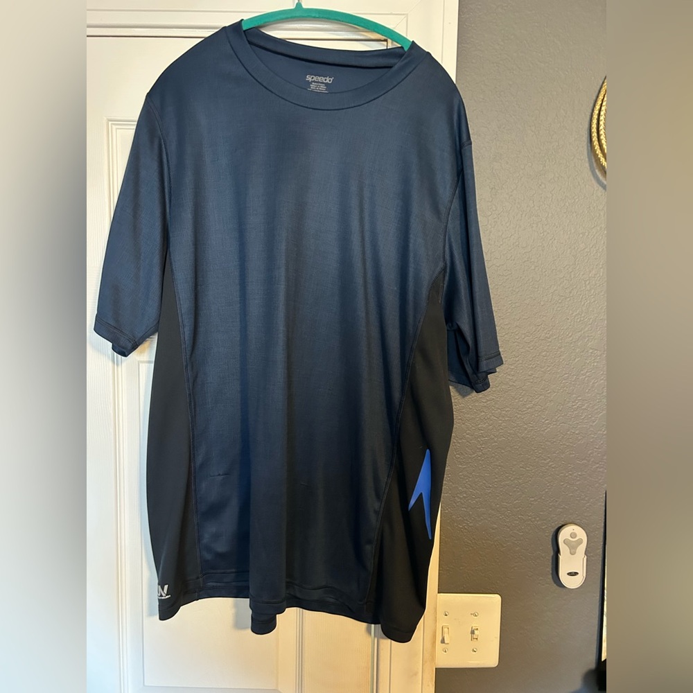 Speedo Dark Blue Men's Short Sleeve Tee